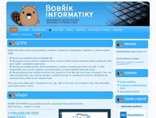 Tablet Screenshot of ibobr.cz